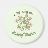 Du bist mein glücklicher Charm Magnet (Vorne)