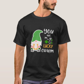 Du bist mein glücklicher Charm St Patricks Day Gno T-Shirt