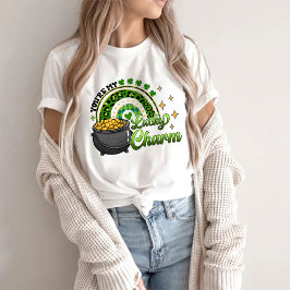 Du bist mein glücklicher Charm St. Patrick's Day T-Shirt