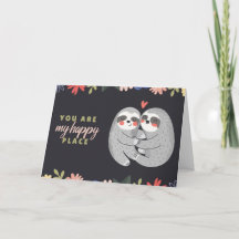 Du bist mein glücklicher Ort Paare Valentinstag