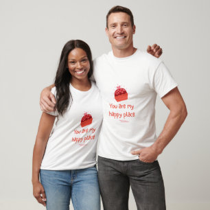 Du bist mein glücklicher Ort Romantischer Liebeszi T-Shirt