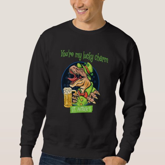 Du bist mein Glücksbringer Premium_5 Sweatshirt (Vorderseite)