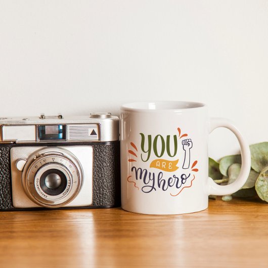 Du bist mein Held! Kaffeetasse