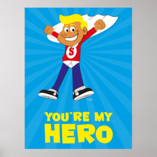 Du bist mein Held Poster