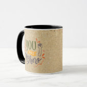 Du bist mein Held! Tasse (Vorderseite Links)