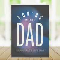 Du bist mein Held und mein moderner Vater