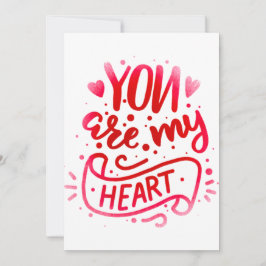 "Du bist mein Herz: Eine Karte der Liebe"