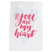 Du bist mein Herz Mittlere Geschenktüte (Rückseite)