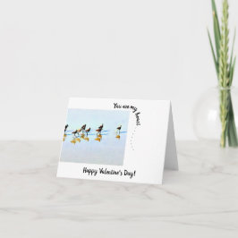 Du bist mein Herz Sandpipers Hilton Head Beach Karte