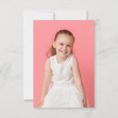 Du bist mein Herz Schneemann Klassenzimmer Valenti Einladung (Rückseite)