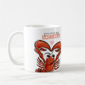 Du bist mein Hummer Niedlich  Kaffeetasse (Links)