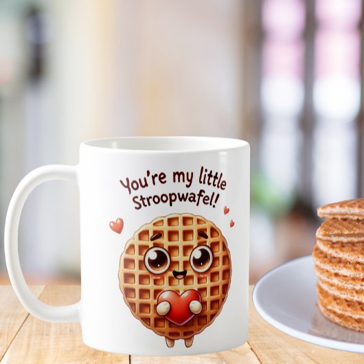 Du bist mein kleiner Stroopwafel Kaffeetasse