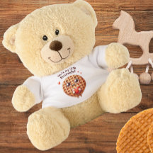 Du bist mein kleiner Stroopwafel Teddy Bear"