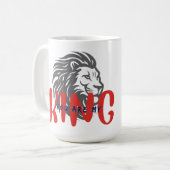 Du bist mein König Kaffeetasse (Vorderseite Links)