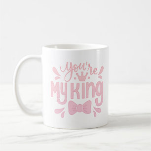 Du bist mein König Kaffeetasse
