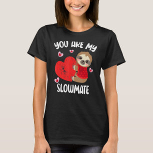 Du bist mein Langsam-Mate Lustiger Valentinstag Fa T-Shirt