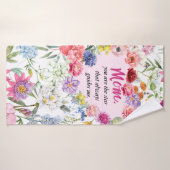 Du bist mein leitender Star! - Herz-Mutter-Handtuc Badehandtuch (Badehandtuch)