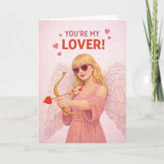 💘 Du bist mein Liebhaber! – Popkultur Valentinsta Feiertagskarte