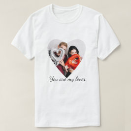 Du bist mein Liebhaber – Romantisches Herzdesign T-Shirt