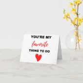 Du bist mein Liebling, schwarz zu machen Karte (Gelbe Blume)