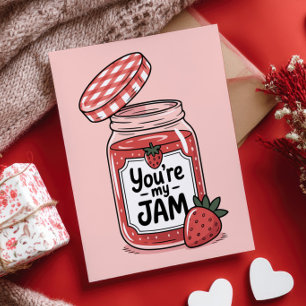 Du bist mein Liebling Witzig& Süßer Valentinstag Postkarte