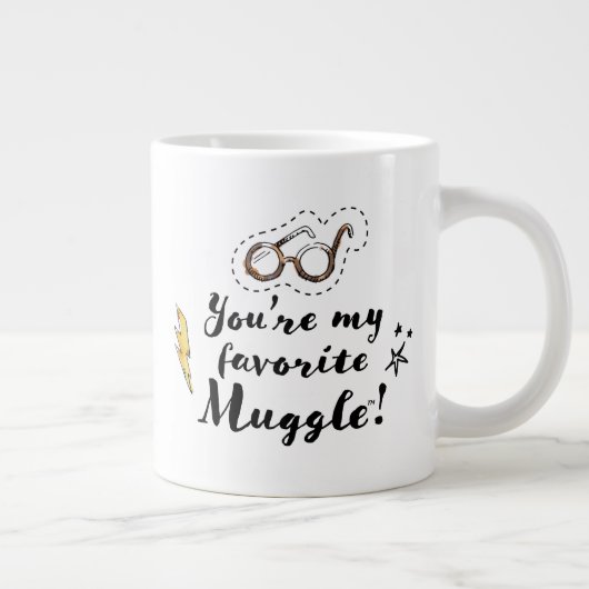 Du bist mein Lieblings-Muggle™ Jumbo-Tasse (Rechts)
