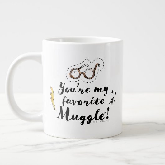 Du bist mein Lieblings-Muggle™ Jumbo-Tasse (Links)