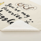 Du bist mein Lieblings-Muggle™ Sherpadecke (3/4)