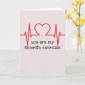 Du bist mein Lieblings-Übungstag Karte (Gelbe Blume)