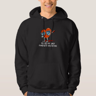 Du bist mein Lieblings-Valentinstag Valentinstag H Hoodie