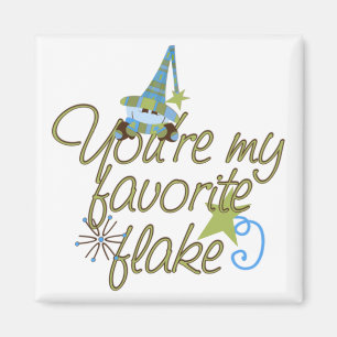 Du bist mein Lieblingsflake-Magnet Magnet
