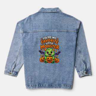 Du bist mein Lieblingskleinemonster - Süßes Hallow Jeansjacke
