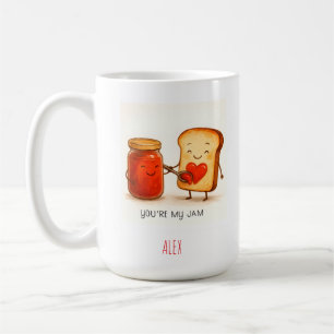 Du bist mein Marmelade Süße Toast & Marmelade Tass Kaffeetasse