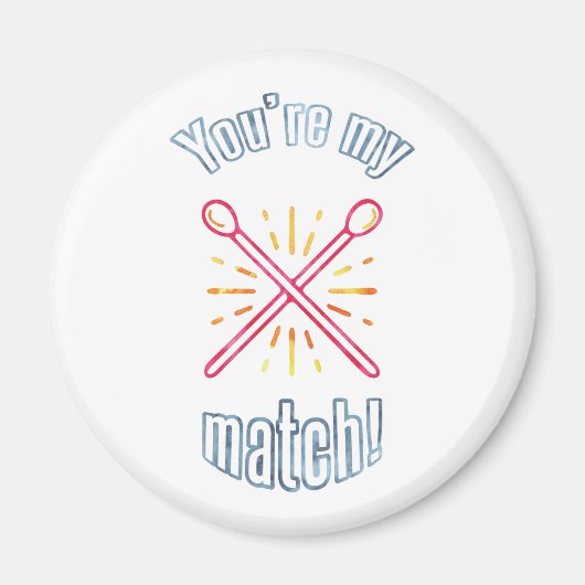 Du bist mein Match Magnet (Vorne)
