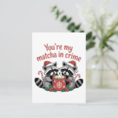 Du bist mein Matcha in Crime, der Weihnachten glei (Stehend Vorderseite)