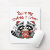 Du bist mein Matcha in Crime, der Weihnachten glei Mousepad (Mit Mouse)
