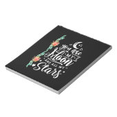 Du bist mein Mond und alle Sterne Notizblock (Rotiert)