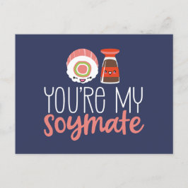 Du bist mein Niedlicher Pun Funny Valentine Day Postkarte