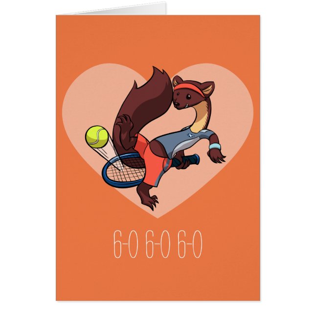 Du bist mein perfekter Match Tennis Pine Marten Ca (Vorne)