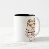Du bist mein perfektes Spiel für Valentine Zweifarbige Tasse (VorderseiteRechts)