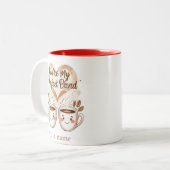 Du bist mein perfektes Spiel für Valentine Zweifarbige Tasse (Vorderseite Links)