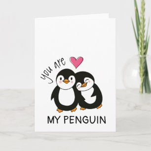 Du bist mein Pinguin Karte