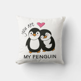 Du bist mein Pinguin Kissen