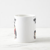 Du bist mein Pinguin Süße Liebe Kaffeetasse (Mittel)