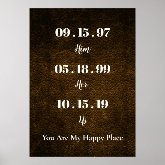 Du bist mein Plakat (Vorne)