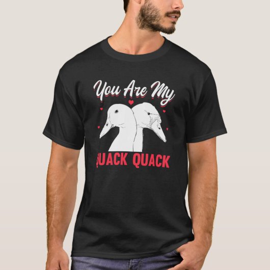 Du bist mein Quacken-Jubiläum-Enten-Mama-Runni T-Shirt (Vorderseite)
