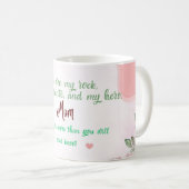 Du bist mein Rock, mein Vertrauter und mein Held Kaffeetasse (VorderseiteRechts)