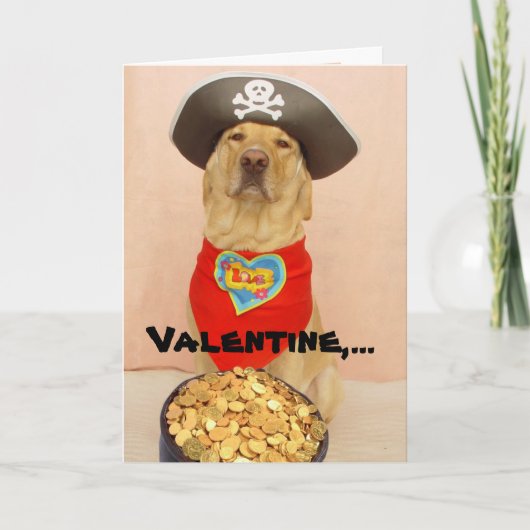 DU bist MEIN Schatz! Feiertagskarte (Vorderseite)