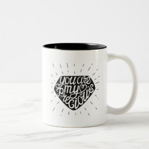 Du bist mein Schatz Zweifarbige Tasse