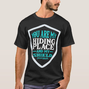Du bist mein Schild Gott hat deinen Rücken Sicherh T-Shirt